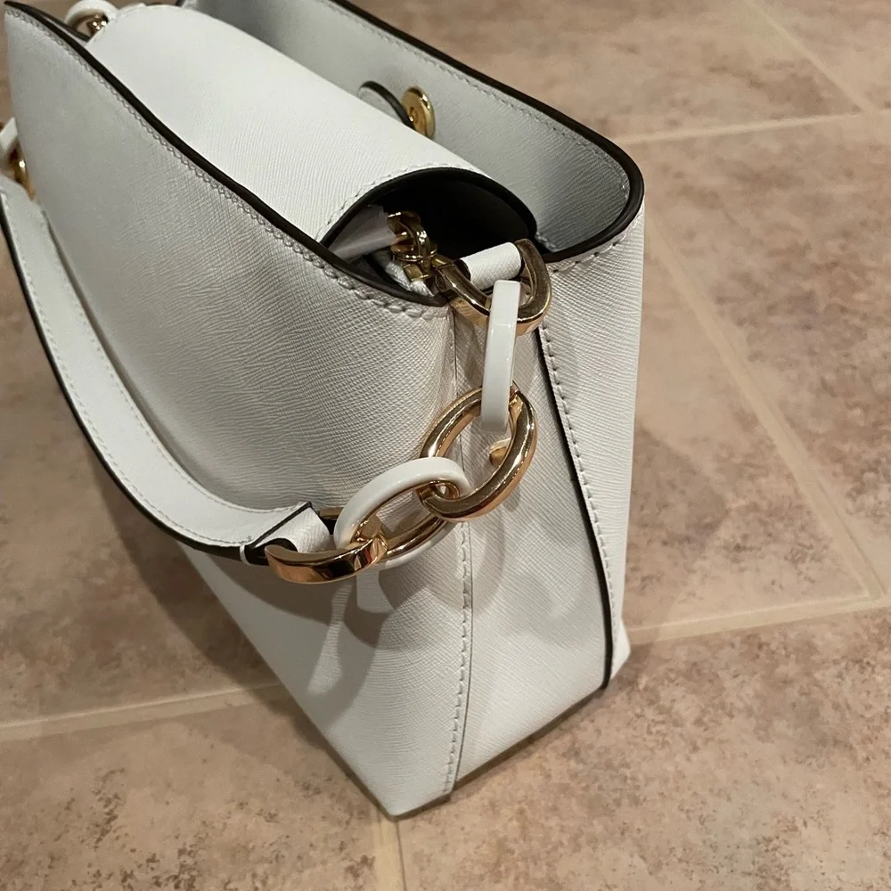 Michael Kors Portia East West Satchel Beige - NWT